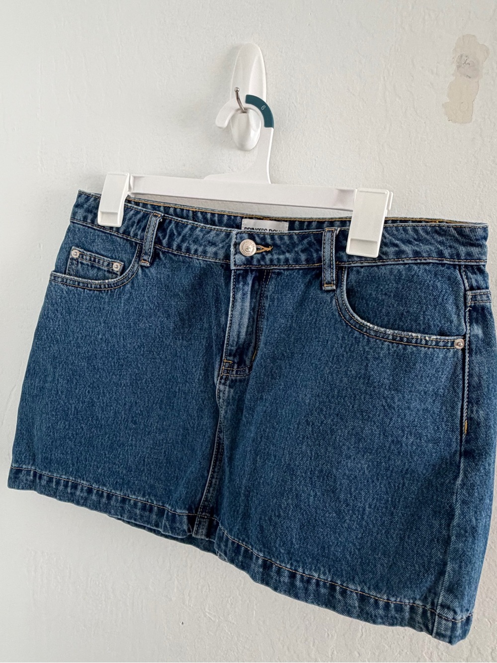 Princess Polly Medium Blue Denim Jean Shorts